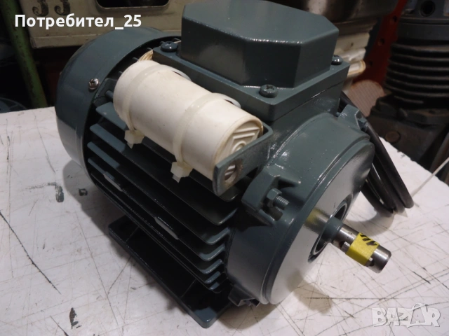 Монофазен ел.мотор 0,37KW - 1400 об/мин., снимка 5 - Електродвигатели - 53820967