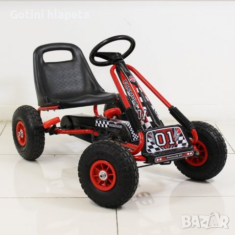 Картинг с педали Formula, снимка 5 - Детски велосипеди, триколки и коли - 38691773