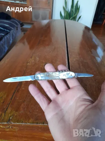 Стар джобен нож,ножче,ножка #84, снимка 3 - Други ценни предмети - 48140463
