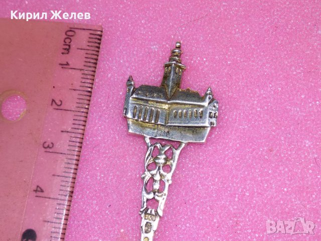 STOCKHOLM СТАРА ШВЕДСКА КОЛЕКЦИОНЕРСКА СРЕБЪРНА ЛЪЖИЧКА За КАФЕ СРЕБРО 830 ПРОБА 42980, снимка 8 - Колекции - 44376429