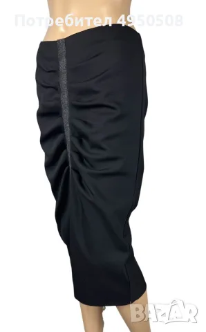 Дълга пола „Sportmax“ от вълна, тип „молив“, размер IT44, US10, снимка 5 - Поли - 56139608