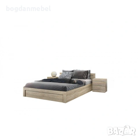 Спален комплект с две нощни шкафчета Мood 7001