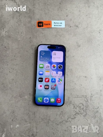 100%🔋 iPhone 15 PRO Лизинг от 19€/мес  Blue Titanium / син 100% батерия 128GB❗️, снимка 9 - Apple iPhone - 56197015