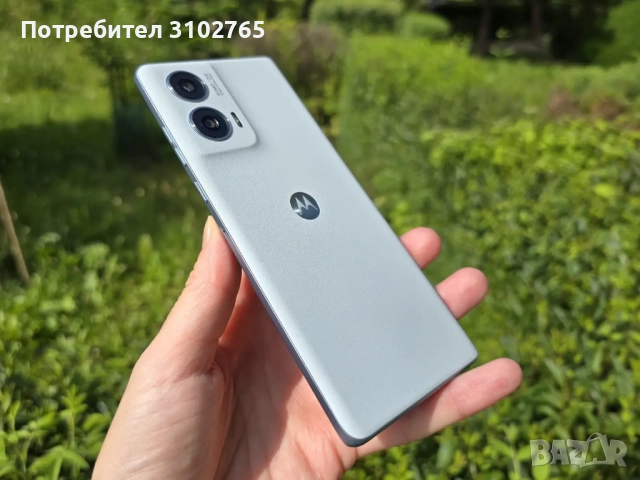 📱 Motorola Edge 50 Fusion – 512GB – Бял | Отлично състояние | Като нов, снимка 2 - Motorola - 52739129