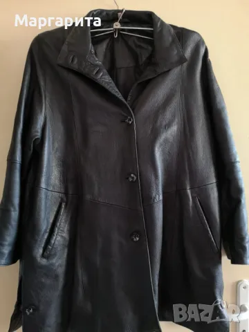 дамско манто от естествена кожа Fabiani, снимка 5 - Палта, манта - 50029081