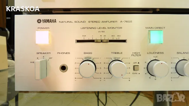 YAMAHA A - 760II  &  K-300 & T - 760, снимка 5 - Ресийвъри, усилватели, смесителни пултове - 47453047