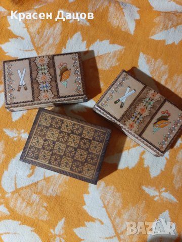 Табакери и дървена кутия , снимка 1 - Антикварни и старинни предмети - 42015732