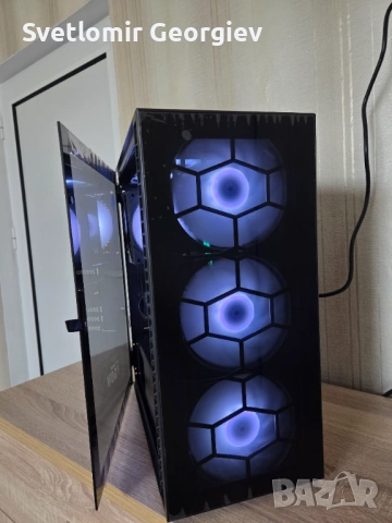 Gaming PC RTX 4060 ASUS / Ryzen 7 5700 / 16GB RAM  RGB , снимка 4 - Геймърски - 53564430