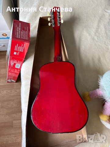 Детска дървена китара 3+ , снимка 2 - Музикални играчки - 41956294