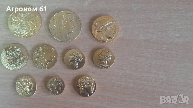 Монети Римска империя и Древногръцки тетрадрахми - реплика 