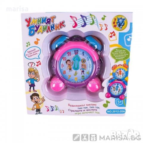 Умният будилник детска музикална игра часовник с включени батерии 