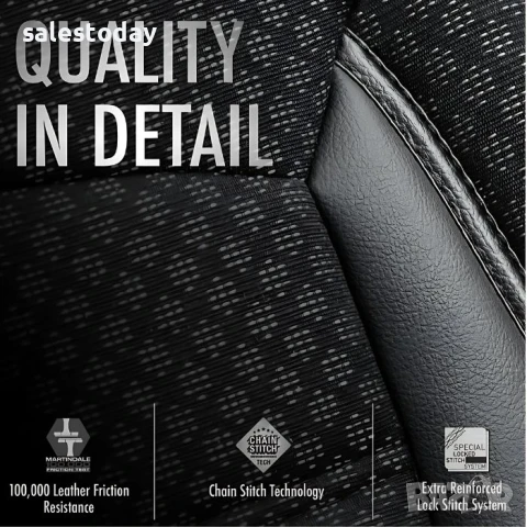 Тапицерия за седалки Otom Sport Plus PLS101 (черносиво), снимка 2 - Аксесоари и консумативи - 48678975