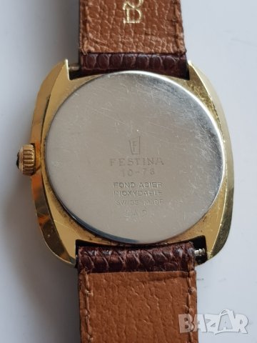 Механичен часовник FESTINA, снимка 4 - Антикварни и старинни предмети - 34542247