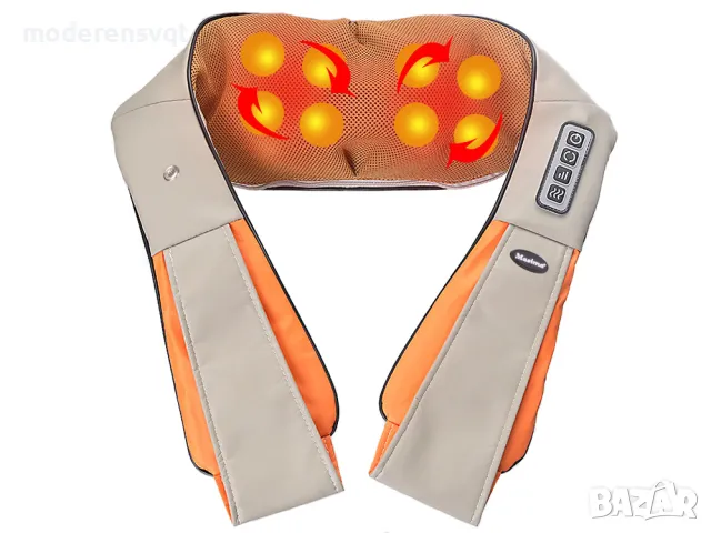 4D шиацу масажор за тяло с ръкави, снимка 5 - Масажори - 47747559