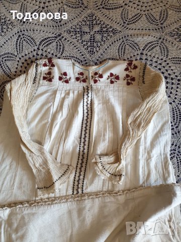 Автентична риза от народна носия, снимка 2 - Антикварни и старинни предмети - 41342543