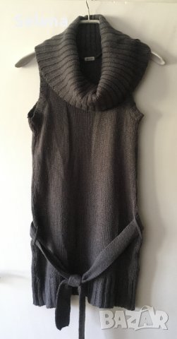 дълъг пуловер без ръкави Pimkie, снимка 5 - Блузи с дълъг ръкав и пуловери - 39720372