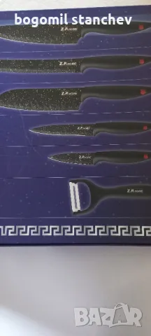 Професионални ножове 6 бр. комплект ZPH 822 , снимка 8 - Прибори за хранене, готвене и сервиране - 48712200