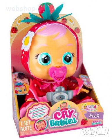 ПЛАЧЕЩА КУКЛА / ПЛАЧЕЩО БЕБЕ СЪС СЪЛЗИ IMC TOYS CRY BABIES, снимка 5 - Кукли - 35938696