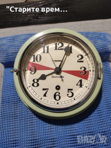 ⚓ Корабен Часовник SEIKOSHA  TOKYO   JAPAN , снимка 2 - Стенни часовници - 53054353