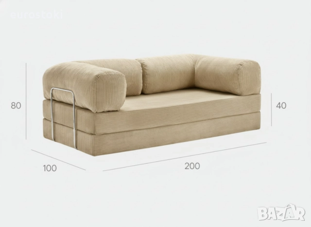 Компресиран, ортопедичен диван Forest tales, размер 2000х1000х700 мм, снимка 4 - Дивани и мека мебел - 52922713