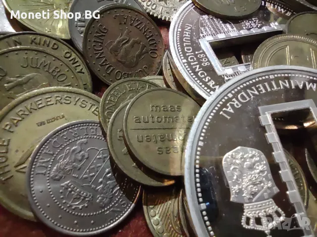 Лот токени-медали, снимка 7 - Нумизматика и бонистика - 49966181