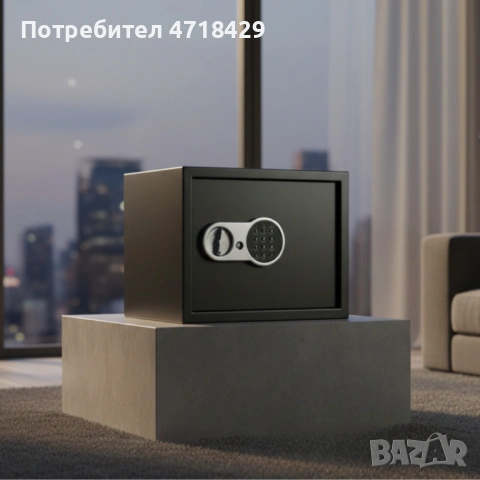 Сейф за ценности Cheffinger с цифрово заключване 8,5L, 16L и 26L варианти, батерии и монтажни болт
