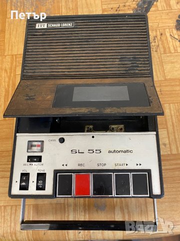 Ретро касетофон ITT Schaub Lorenz SL55, снимка 2 - Антикварни и старинни предмети - 41787858