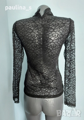 Два различни броя / Дантелена еластична блуза "Neo noir" и "LMTD" / дантела, лукс категория , снимка 12 - Корсети, бюстиета, топове - 36575209