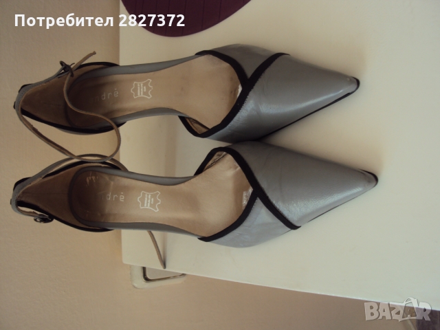 Продавам чисто нови испански обувки от естествена кожа 36 номер , снимка 7 - Дамски обувки на ток - 36083823