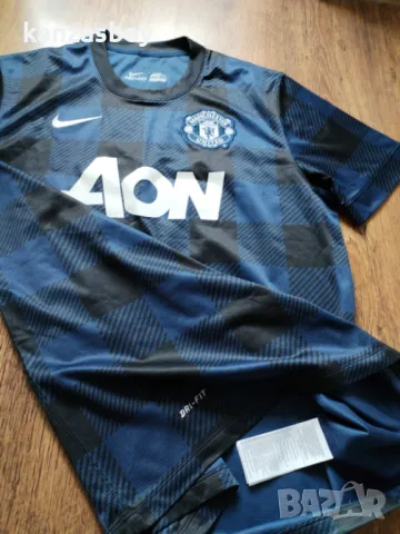 MANCHESTER UNITED 2013 2014 AWAY SHIRT - мъжка колекционерска тениска Л, снимка 7 - Тениски - 50211692