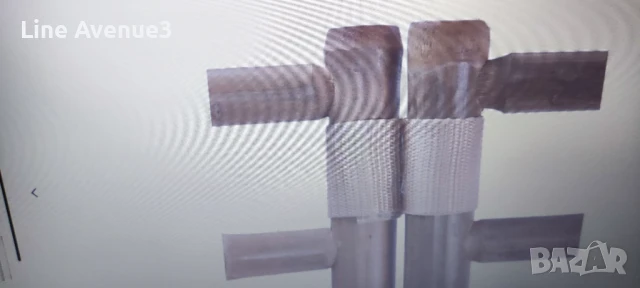 Сгъваема 5-панелна преграда за стая 200 см бамбук и платно, снимка 7 - Паравани - 51137859