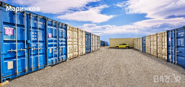 Морски контейнери под наем за склад