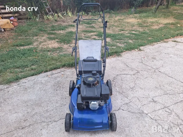 Косачка Einhell 5 к.с. моторна самоходна мулчираща с кош, снимка 2 - Градинска техника - 55675133
