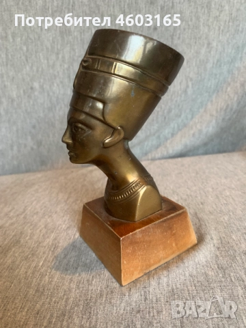 Статуя на Нефертити , снимка 3 - Антикварни и старинни предмети - 52595022