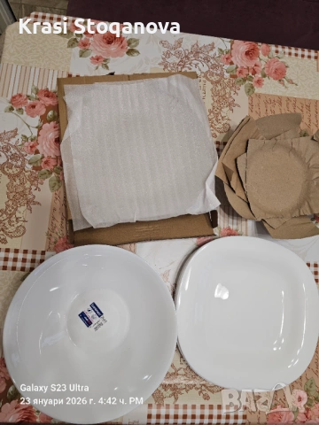 Сервиз Плата и Салатиера , снимка 5 - Сервизи - 53202968