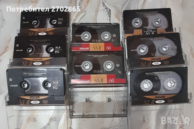  Аудио касети Maxell - хром