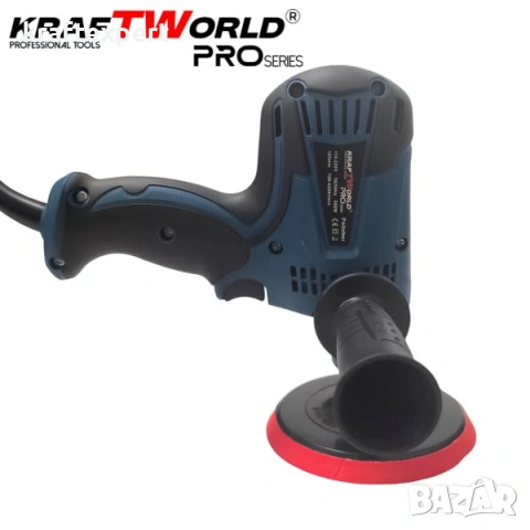 Електрическа полирмашина KraftWorld 560W Ø125мм, снимка 8 - Полирмашини - 53746909