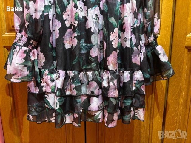 Флорална рокла mohito, снимка 4 - Рокли - 52915804