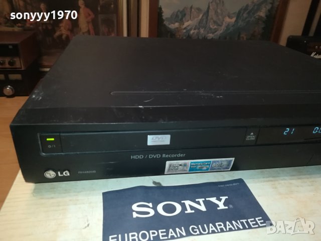 LG RH4820B HDD/DVD RECORDER-ВНОС GERMANY LNV2908230821, снимка 4 - Плейъри, домашно кино, прожектори - 42005930