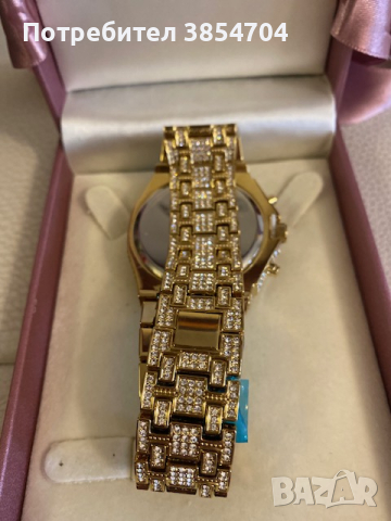 Часовник ICED 24K GOLD D48mm, снимка 7 - Луксозни - 44685618