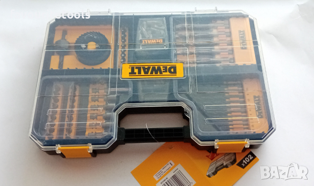 Комплект в куфарче свредла и накрайници Dewalt DT71583, 102 части, снимка 6 - Отвертки - 39966718
