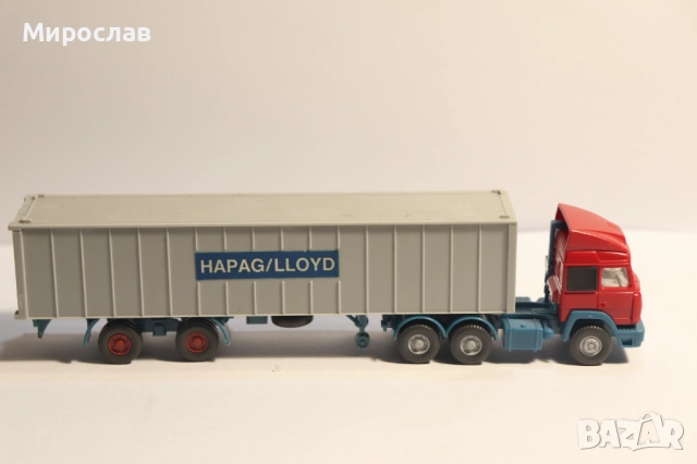 WIKING 1:87 H0 IVECO ФУРГОН КОНТЕЙНЕР КАМИОН TIR МОДЕЛ, снимка 4 - Колекции - 52501294