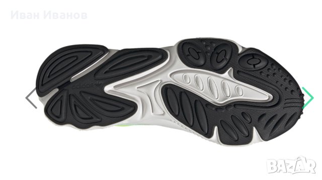 маратонки  adidas Originals Ozweego Glow Green номер 43 ,5-44, снимка 4 - Маратонки - 41717988