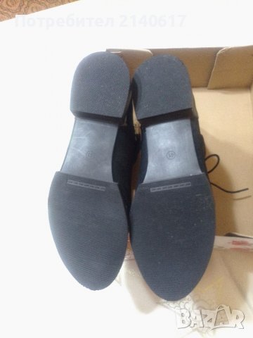 Нови боти,комбинация от 100% естествен лак и велур,N:39, снимка 6 - Дамски боти - 39835686