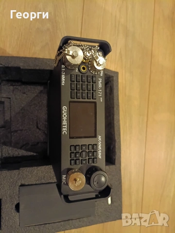 Продавам чисто нова мултибандова радиостанция PMR-171 GUOHETEC 100KHZ-2GHZ 20W Tactical Radio SDR, снимка 4 - Друга електроника - 53816562