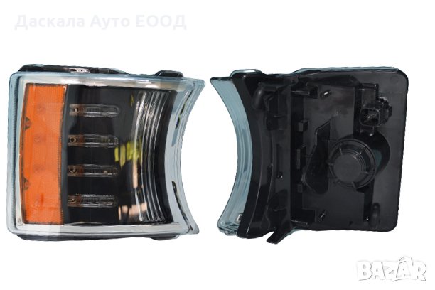 1 бр. 12W DRL дневна светлина + ЛЕД LED мигач за СКАНИЯ Scania R 2008+, снимка 3 - Аксесоари и консумативи - 35898556