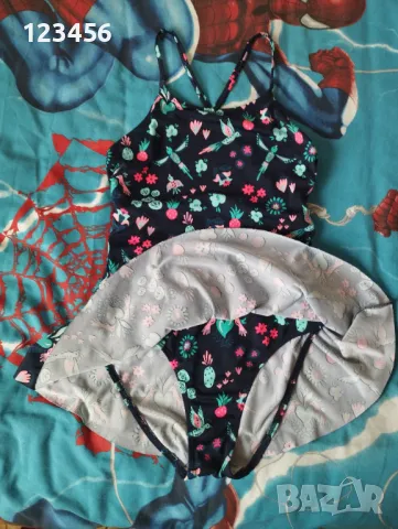 Детски бански - рокля, цял бански с поличка , снимка 2 - Детско бельо и бански  - 49151408