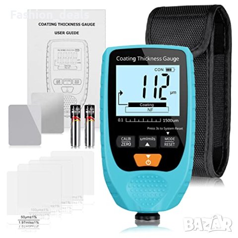 Нов Уред за измерване на дебелината на боя стомана покритие автомобил, снимка 3 - Друга електроника - 41539649