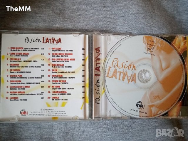 Pasion Latina , снимка 2 - CD дискове - 40001328
