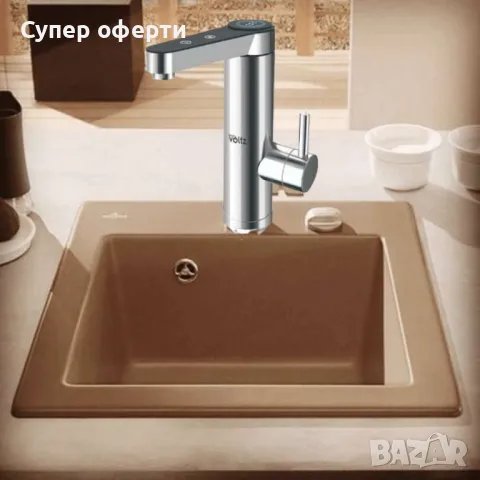 Нагревател за вода, за плот, 3300W, c дисплей, Инокс, снимка 3 - Други - 49939553